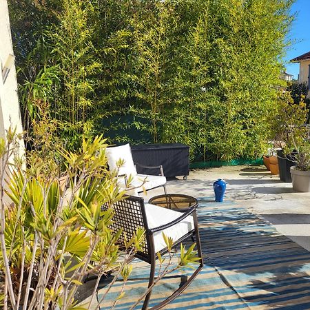 Studio Independant Avec Terrasse A Juan Les Pins Antibes Buitenkant foto